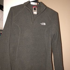 Women’s North Face Gray fleece pullover